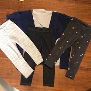 Cat & Jack Lot 🦄 (6 pairs) girls leggings🦄